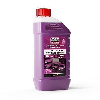 Автошампунь AVS для б/к мойки "Active Foam" 1:8-12 PF-80 ULTRA 1л.