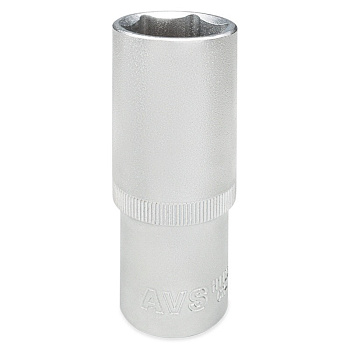 Головка торцевая AVS H11222 глубокая 6-гранная 1/2''DR (22мм)