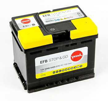 Аккумулятор VESNA EFB Stop&Go 6СТ-60.0