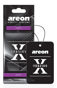 Ароматизатор Areon REFRESHMENT X-VER подвесной картон PARTY (вечеринка)